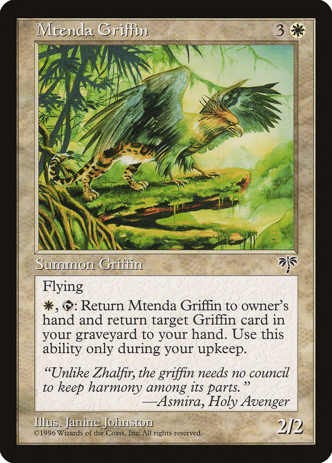 Mtenda Griffin [Mirage] | The Gaming-Verse