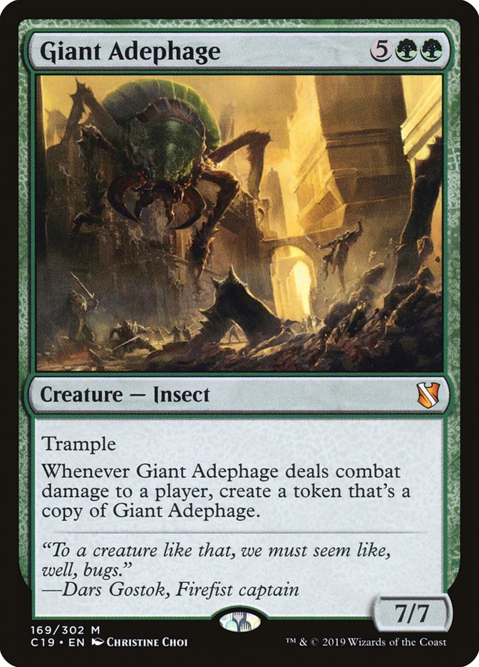 Giant Adephage [Commander 2019] | The Gaming-Verse