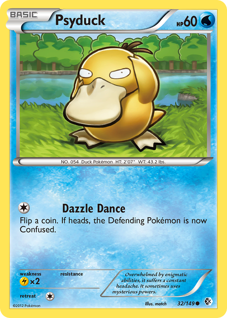 Psyduck (32/149) [Black & White: Boundaries Crossed] | The Gaming-Verse