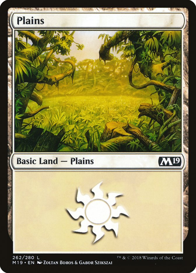 Plains (#262) [Core Set 2019] | The Gaming-Verse