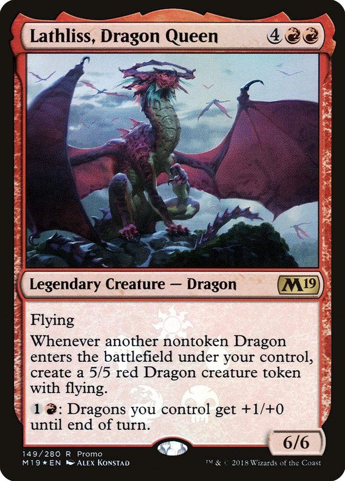 Lathliss, Dragon Queen [Resale Promos] | The Gaming-Verse