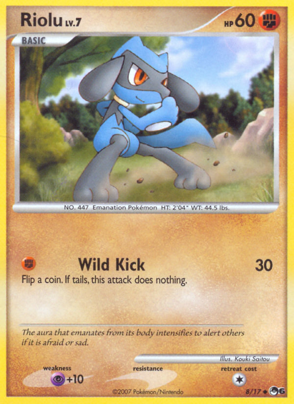 Riolu (8/17) [POP Series 6] | The Gaming-Verse