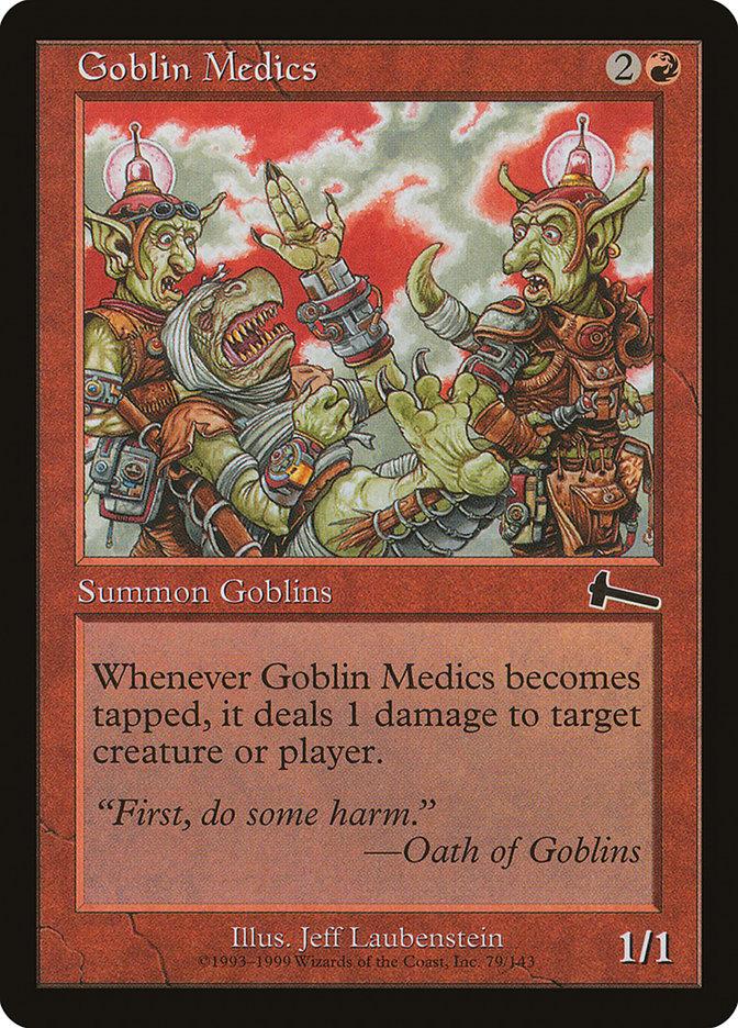 Goblin Medics [Urza's Legacy] | The Gaming-Verse