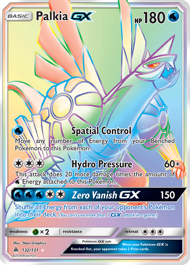 Palkia GX (132/131) [Sun & Moon: Forbidden Light] | The Gaming-Verse