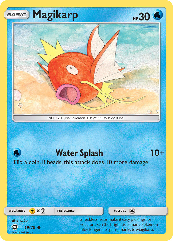 Magikarp (19/70) [Sun & Moon: Dragon Majesty] | The Gaming-Verse