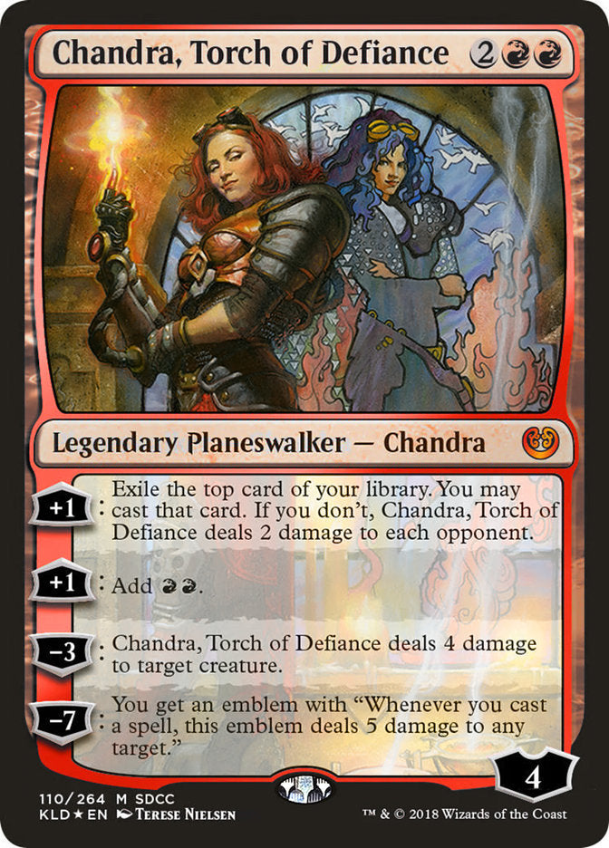 Chandra, Torch of Defiance (SDCC 2018 EXCLUSIVE) [San Diego Comic-Con 2018] | The Gaming-Verse