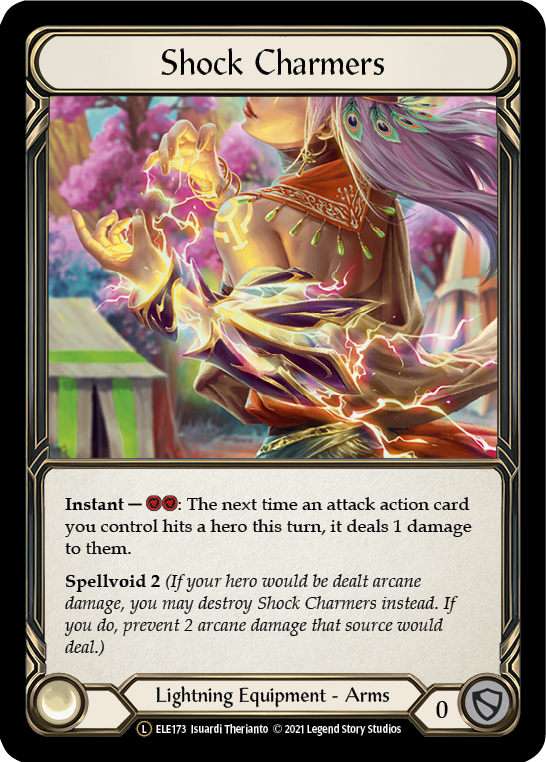 Shock Charmers [U-ELE173] Unlimited Rainbow Foil | The Gaming-Verse