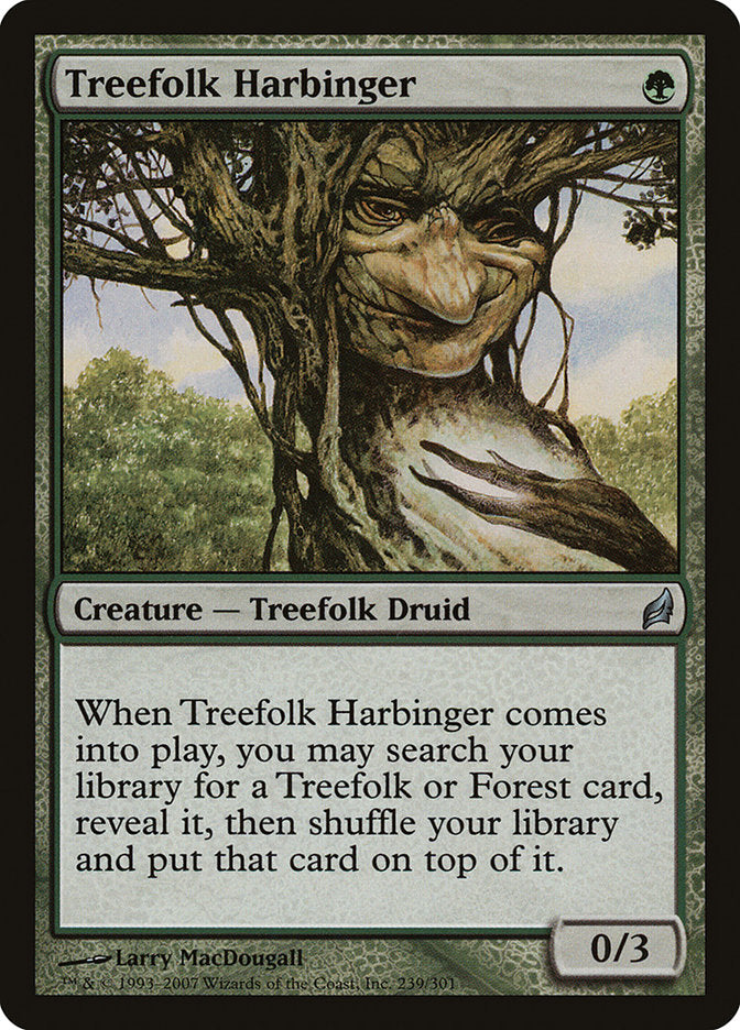 Treefolk Harbinger [Lorwyn] | The Gaming-Verse