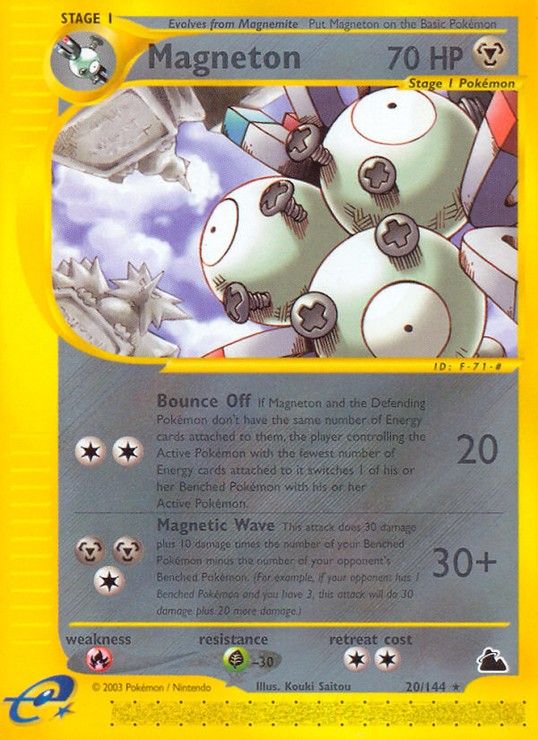 Magneton (20/144) [Skyridge] | The Gaming-Verse