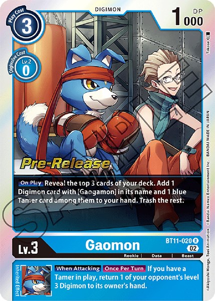 Gaomon [BT11-020] [Dimensional Phase Pre-Release Promos] | The Gaming-Verse