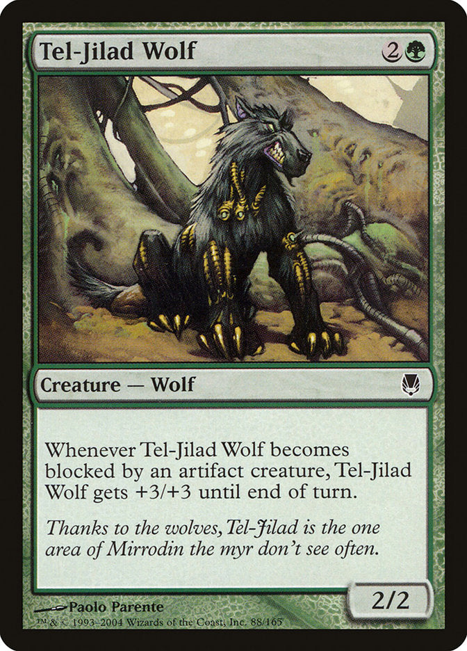 Tel-Jilad Wolf [Darksteel] | The Gaming-Verse