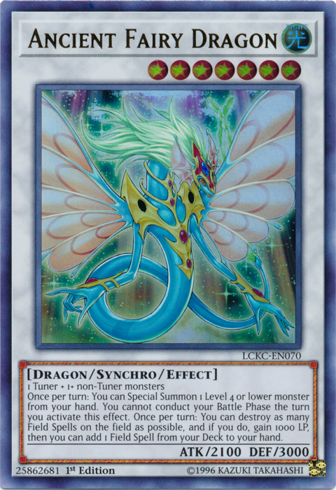 Ancient Fairy Dragon [LCKC-EN070] Ultra Rare | The Gaming-Verse