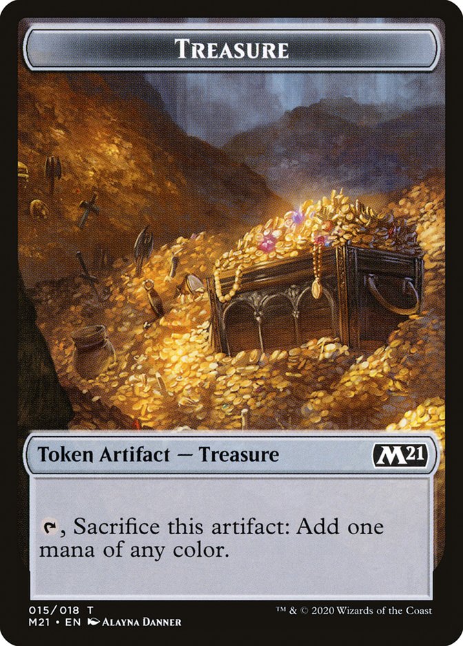 Treasure Token [Core Set 2021] | The Gaming-Verse