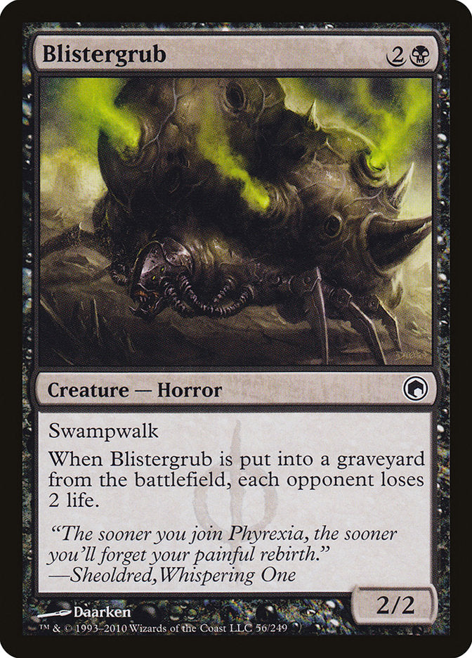 Blistergrub [Scars of Mirrodin] | The Gaming-Verse