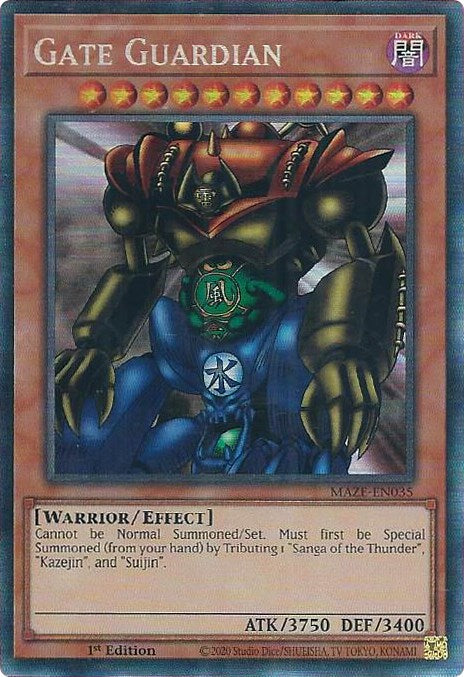 Gate Guardian [MAZE-EN035] Collector's Rare | The Gaming-Verse