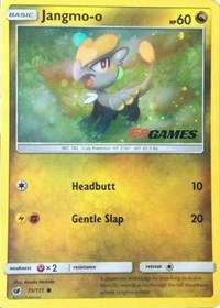 Jangmo-o (75/111) (Cosmos Holo) (EB Games Promo) [Sun & Moon: Crimson Invasion] | The Gaming-Verse