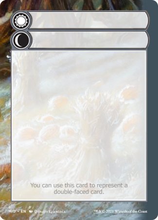 Helper Card (6/9) [Innistrad: Midnight Hunt Tokens] | The Gaming-Verse