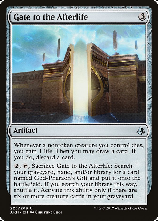 Gate to the Afterlife [Amonkhet] | The Gaming-Verse