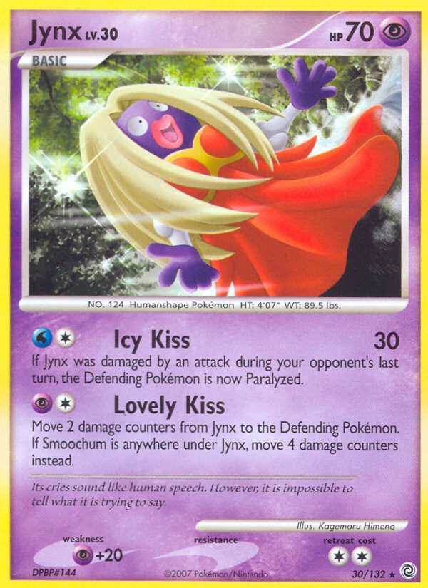 Jynx (30/132) [Diamond & Pearl: Secret Wonders] | The Gaming-Verse