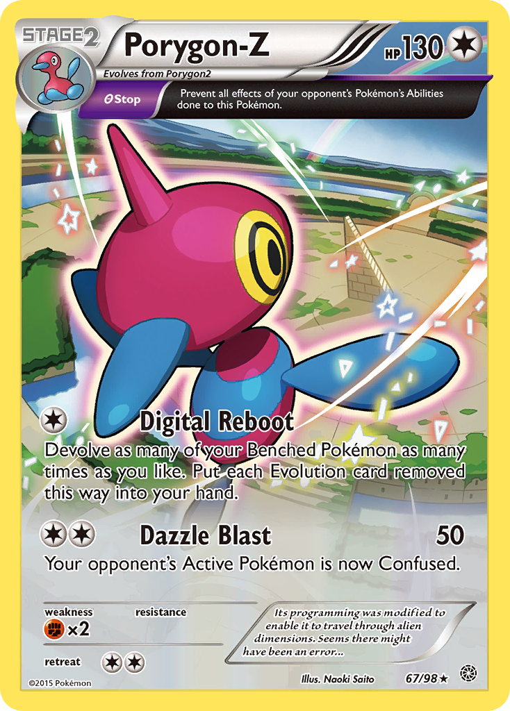 Porygon-Z (67/98) [XY: Ancient Origins] | The Gaming-Verse