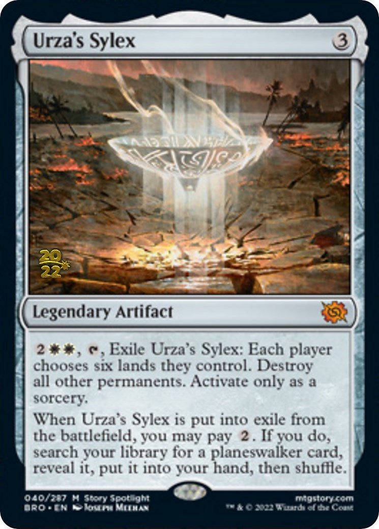 Urza's Sylex [The Brothers' War: Prerelease Promos] | The Gaming-Verse