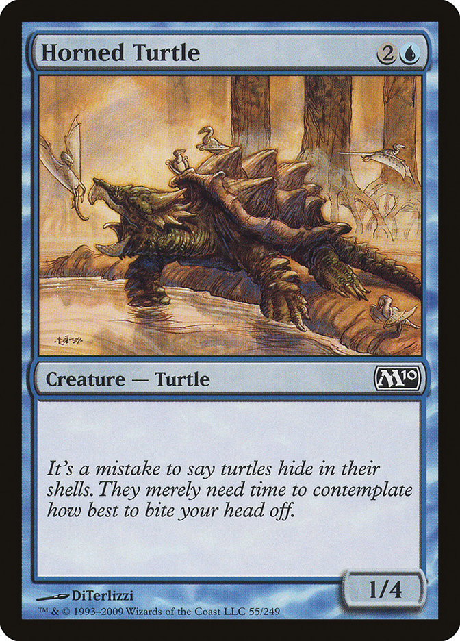 Horned Turtle [Magic 2010] | The Gaming-Verse