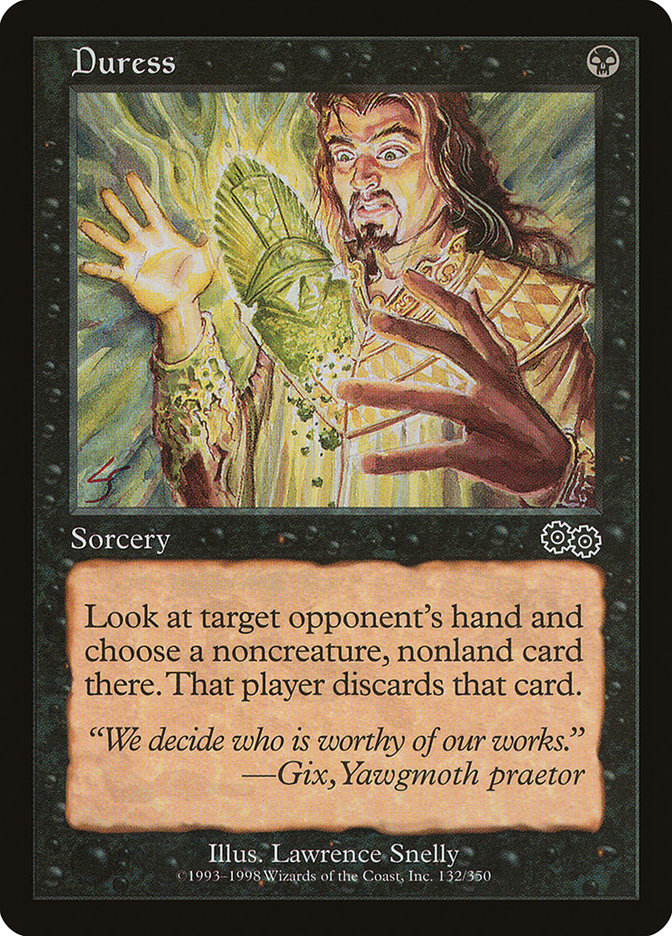 Duress [Urza's Saga] | The Gaming-Verse