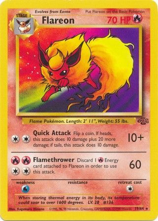 Flareon (19/64) [Jungle Unlimited] | The Gaming-Verse