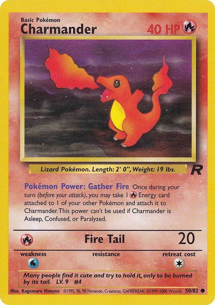 Charmander (50/82) [Team Rocket Unlimited] | The Gaming-Verse