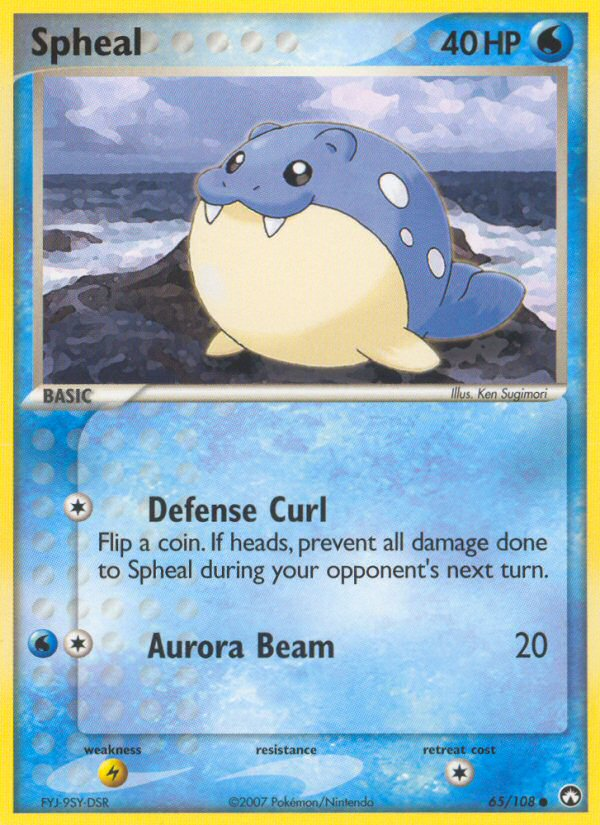 Spheal (65/108) [EX: Power Keepers] | The Gaming-Verse