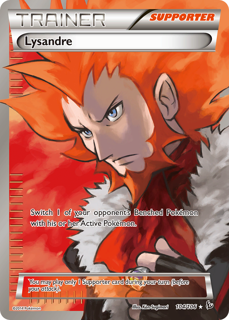 Lysandre (104/106) [XY: Flashfire] | The Gaming-Verse