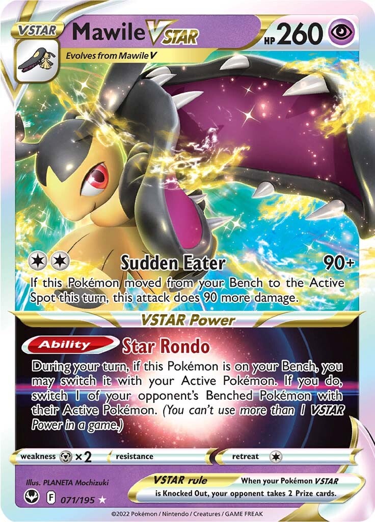 Mawile VSTAR (071/195) [Sword & Shield: Silver Tempest] | The Gaming-Verse