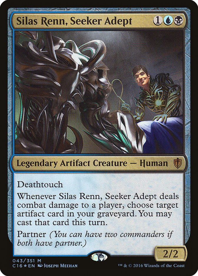 Silas Renn, Seeker Adept [Commander 2016] | The Gaming-Verse