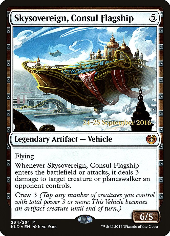 Skysovereign, Consul Flagship  (Prerelease) [Kaladesh Prerelease Promos] | The Gaming-Verse