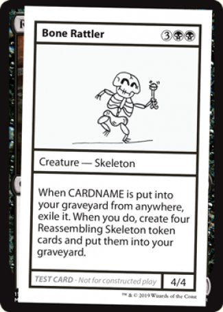 Bone Rattler (2021 Edition) [Mystery Booster Playtest Cards] | The Gaming-Verse