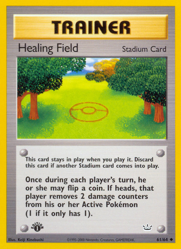 Healing Field (61/64) [Neo Revelation 1st Edition] | The Gaming-Verse