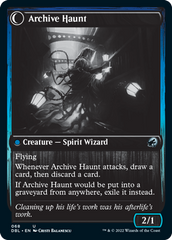 Overwhelmed Archivist // Archive Haunt [Innistrad: Double Feature] | The Gaming-Verse