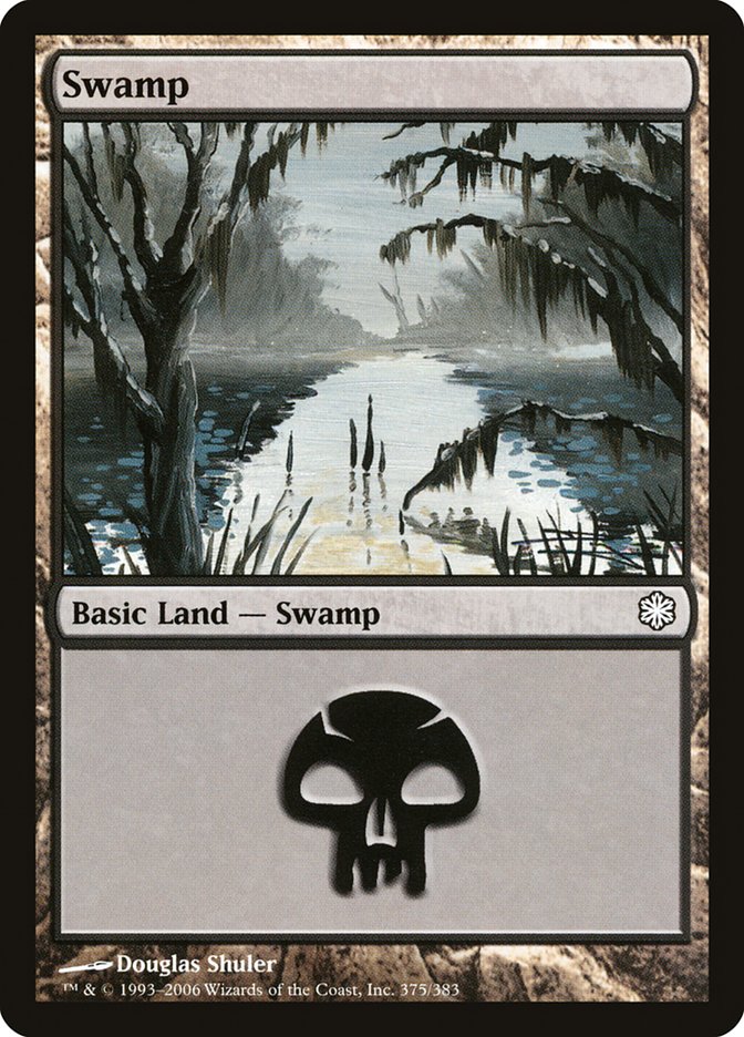 Swamp (#375) [Coldsnap Theme Decks] | The Gaming-Verse