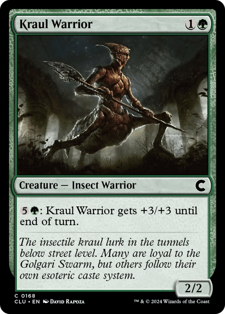 Kraul Warrior [Ravnica: Clue Edition] | The Gaming-Verse