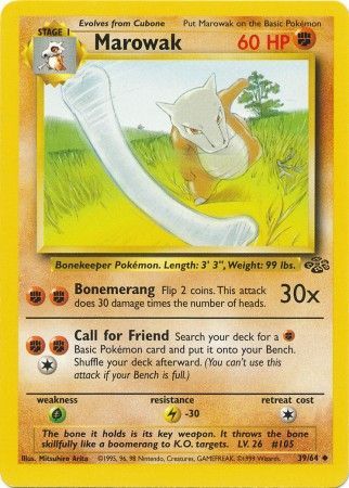 Marowak (39/64) [Jungle Unlimited] | The Gaming-Verse