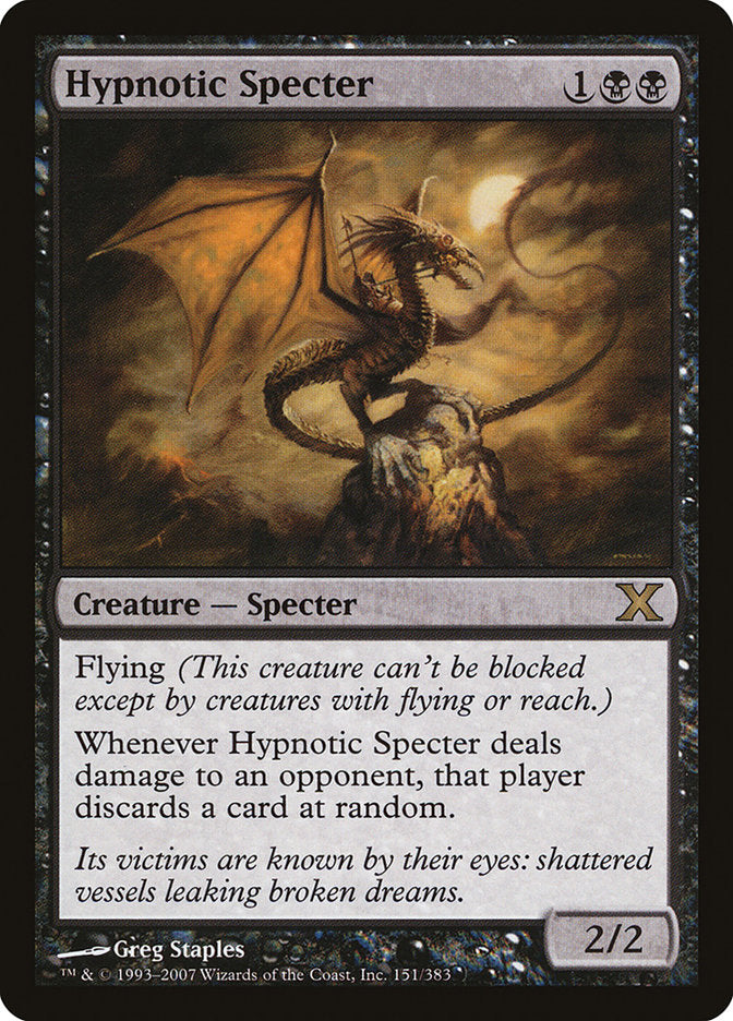 Hypnotic Specter [Tenth Edition] | The Gaming-Verse