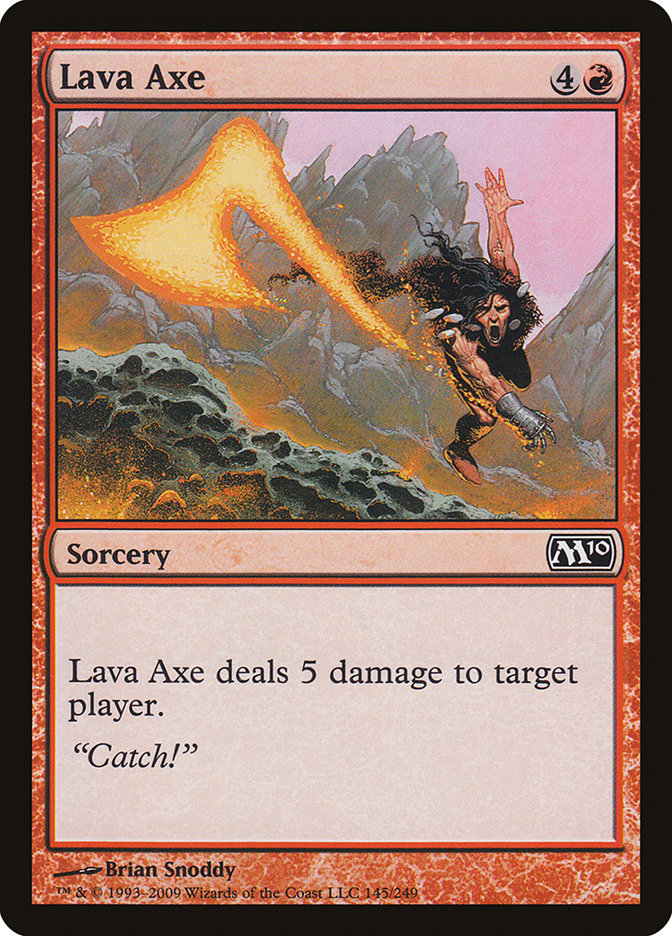 Lava Axe [Magic 2010] | The Gaming-Verse