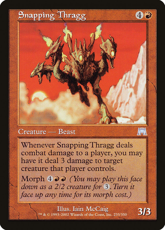 Snapping Thragg [Onslaught] | The Gaming-Verse