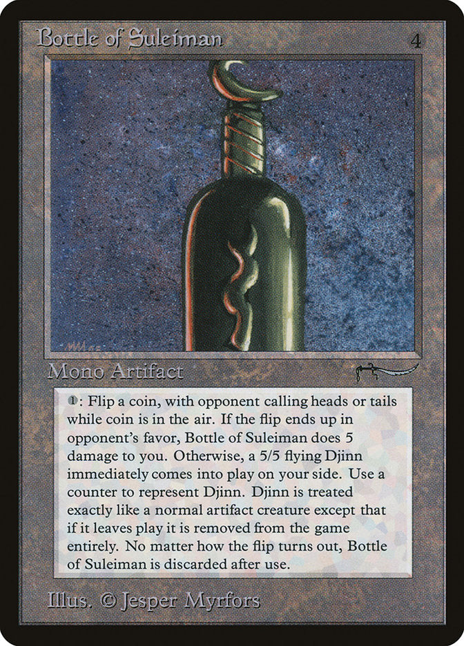 Bottle of Suleiman [Arabian Nights] | The Gaming-Verse