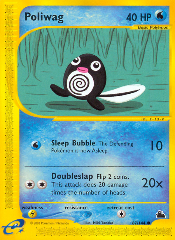 Poliwag (87/144) [Skyridge] | The Gaming-Verse