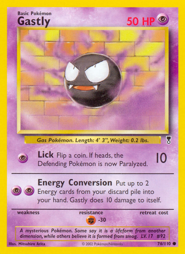 Gastly (76/110) [Legendary Collection] | The Gaming-Verse