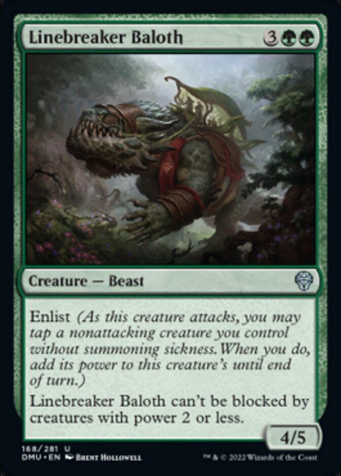 Linebreaker Baloth [Dominaria United] | The Gaming-Verse