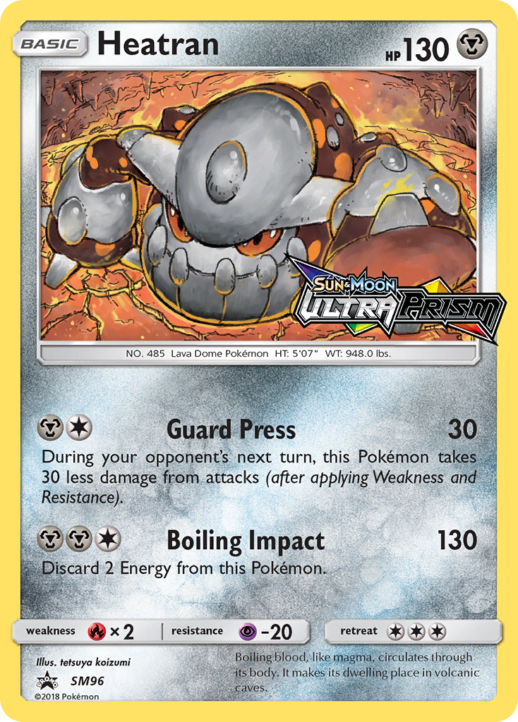 Heatran (SM96) [Sun & Moon: Black Star Promos] | The Gaming-Verse