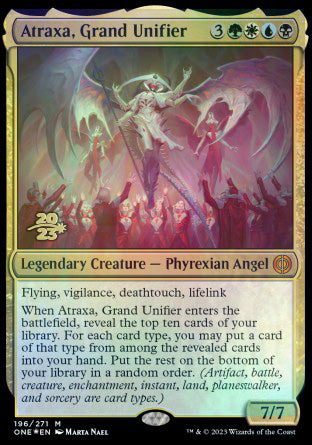 Atraxa, Grand Unifier [Phyrexia: All Will Be One Prerelease Promos] | The Gaming-Verse