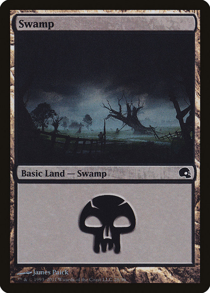 Swamp (28) [Premium Deck Series: Graveborn] | The Gaming-Verse